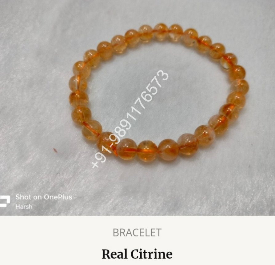 REAL CITRINE BRACELET
